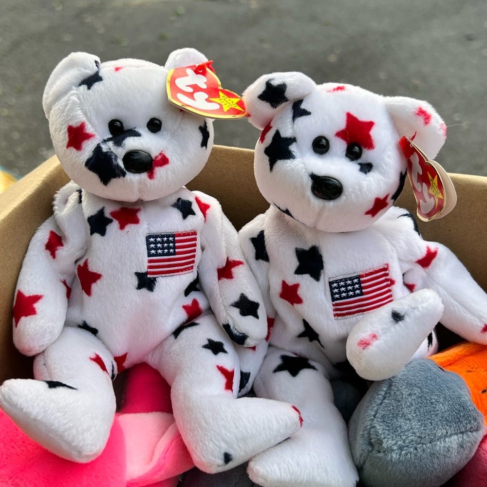 Over 110 BEANIE BABIES JULY 31st, 7 PM E S T please come and bid - Picture 2 of 13